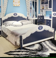 组装简约单人床