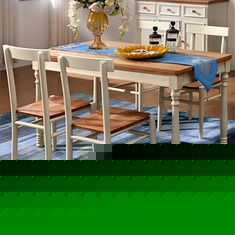 水洗白榆木餐桌