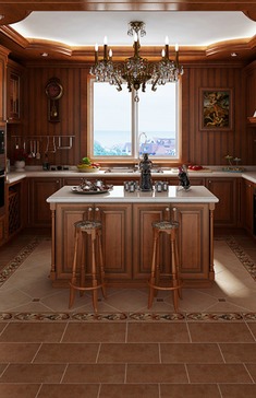 桦木防潮板定做橱柜