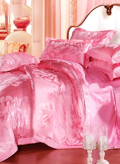 纯棉提花婚庆四件套