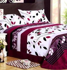 现代简约纯棉加厚保暖床单