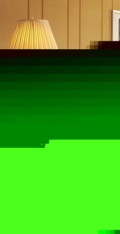 全铜布艺客厅落地灯