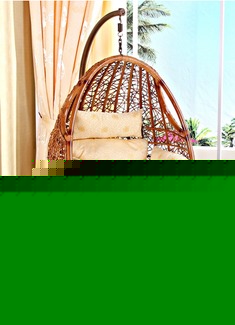 真藤编制鸟巢吊篮椅