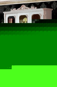 奢华实木三门书柜