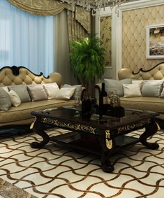 镀金抛釉室内地砖