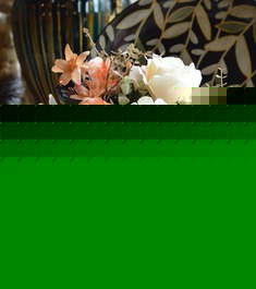 彩色玫瑰仿真花卉盆景