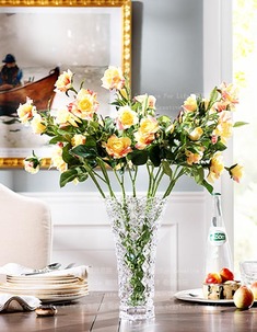 方形透明玻璃花瓶