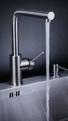 无铅不锈钢厨房水龙头