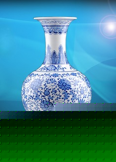 不褪色陶瓷花瓶