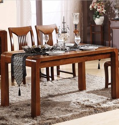 中式淳厚质感餐桌