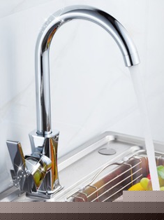 厨房冷热水龙头