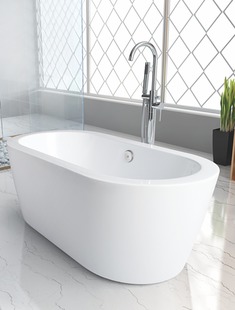 亚克力独立式宽边浴缸