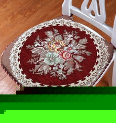 植物花纹保暖布艺垫