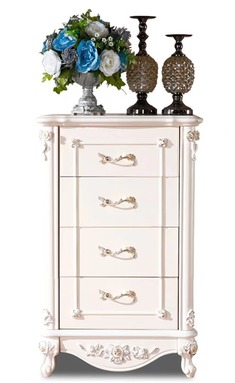 实木收纳五斗柜