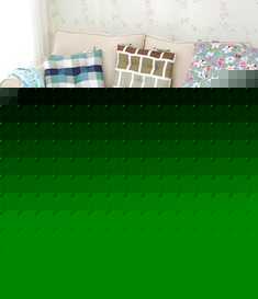 布艺花纹健康坐垫