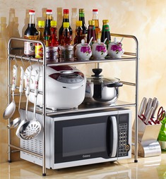 不锈钢厨房置物架