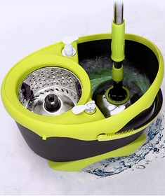 洁仕宝双驱动旋转拖把