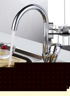 全铜冷热厨房水龙头