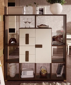 双面隔断玄关柜