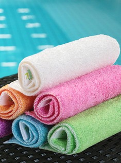 去污抗菌竹纤维抹布