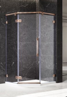 可定制开放式淋浴房