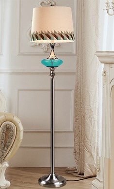 地中海系列时尚布艺落地灯