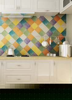 七彩抗污不透水瓷砖