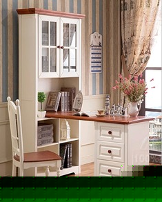 连体组合书桌柜