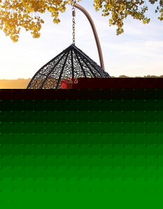 地中海藤编吊篮