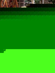 缠接编制玻璃藤木茶几