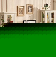 客厅组合雕花电视柜