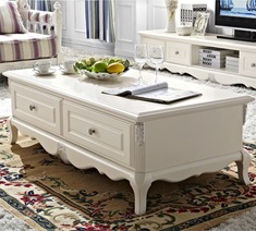 实木雕花客厅茶几