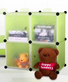 ABS简易儿童衣柜