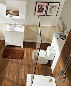 静音连体式马桶