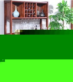 白蜡木实木吧台