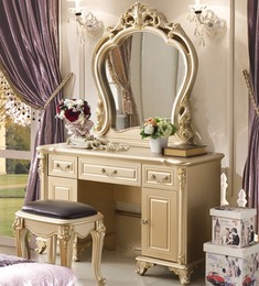 奢华贴金箔梳妆台