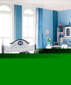 松木手工雕刻儿童床