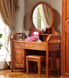 精美海藻色梳妆台