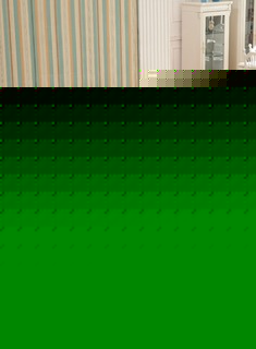 象牙白布艺印花沙发