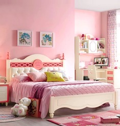 韩式公主儿童床