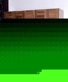 胡桃木色大容量平开门衣柜