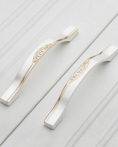 奢华白银镶金欧风拉手