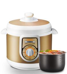 典雅香槟色机械式高压锅