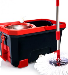 双驱动旋转拖把