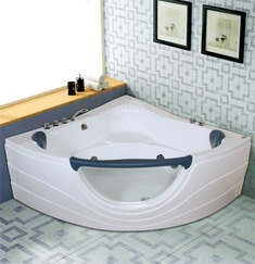 时尚四层保温层构造扇形浴缸