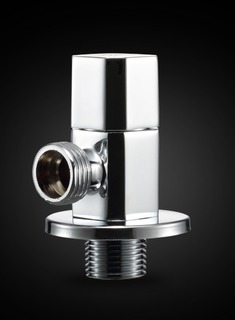 全铜无铅冷热通用八边角阀