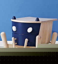 实木儿童床头柜创意ET形象