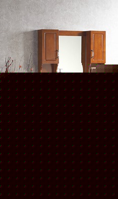 高档一体陶瓷盆整体浴室柜