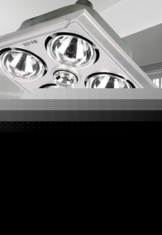 灯暖吸顶式浴霸