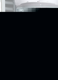 智能控制弧扇形淋浴房